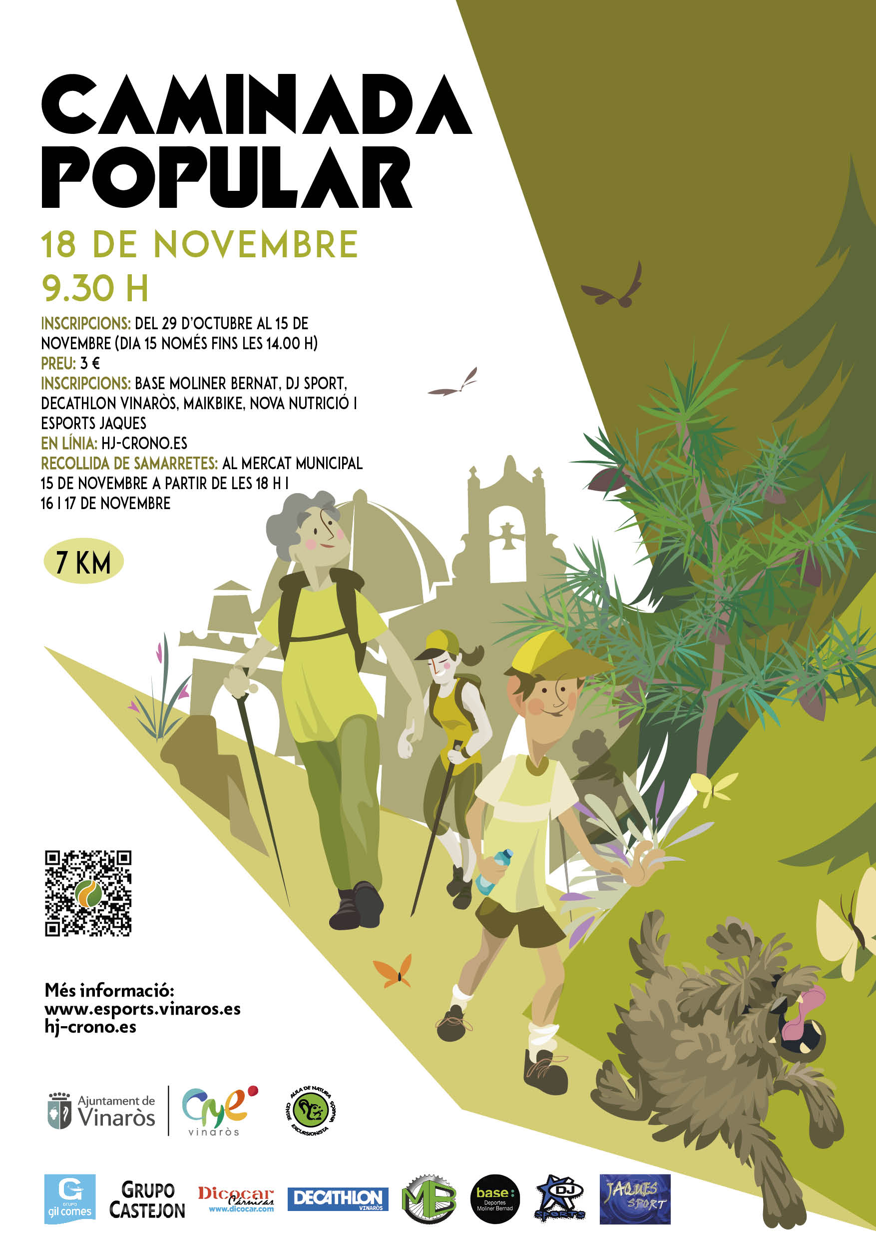 Cartell Caminada Popular 2018
